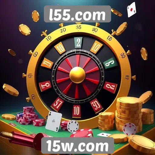 l55.com oferece diversos jogos de cassino online